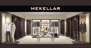 供应精品男装展柜与陈列道具制作 专卖店装修全指南